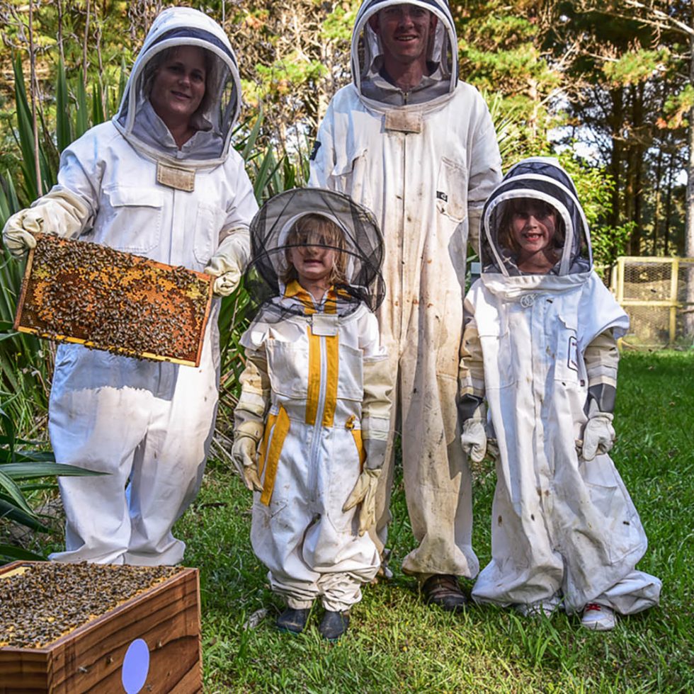La visite du rucher à Cocozen