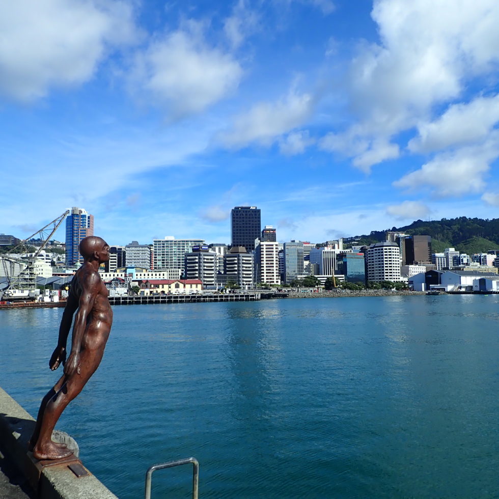Waterfront de Wellington en Nouvelle-Zélande