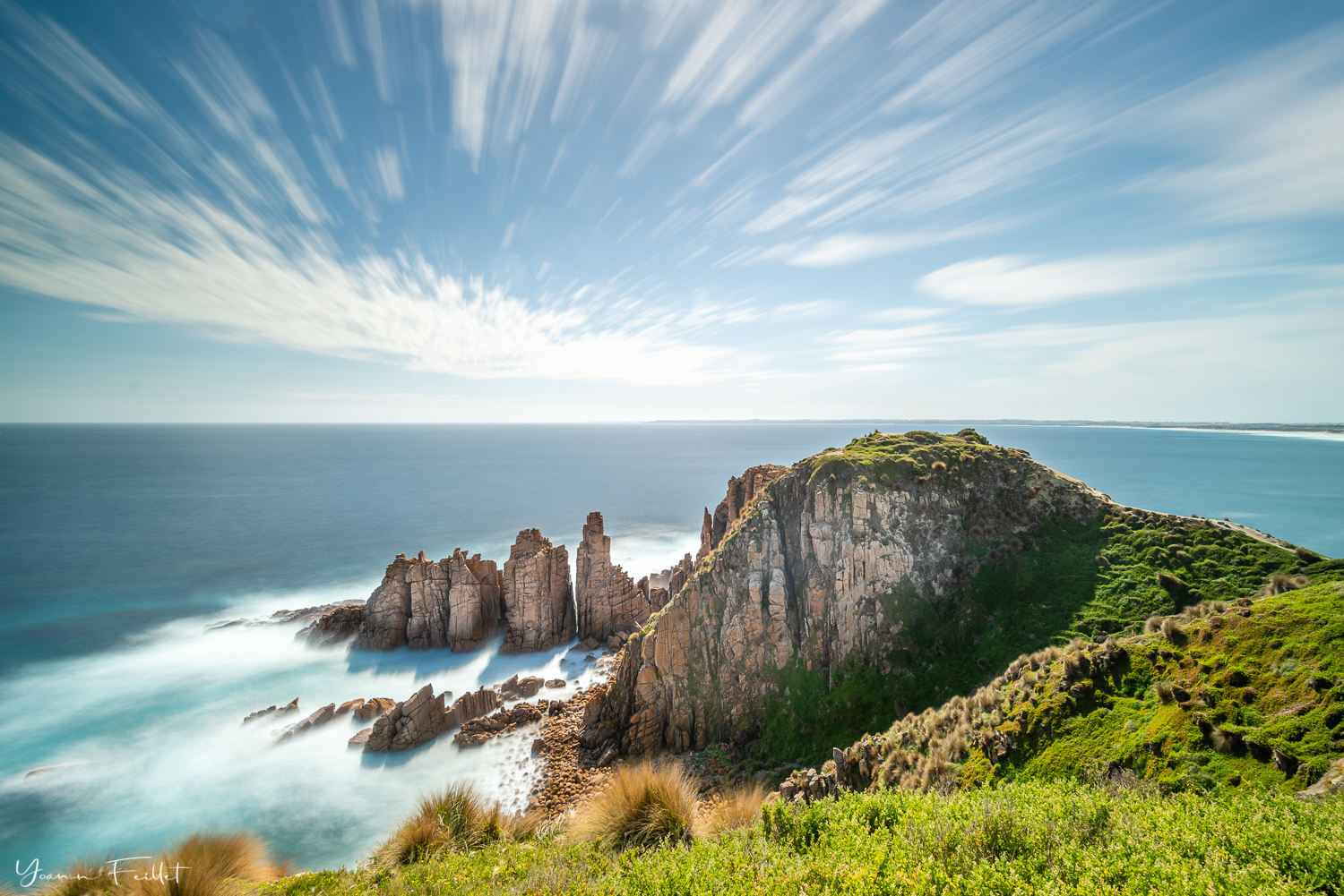 The Pinnacles sur la côte de Phillip Island, Australie.